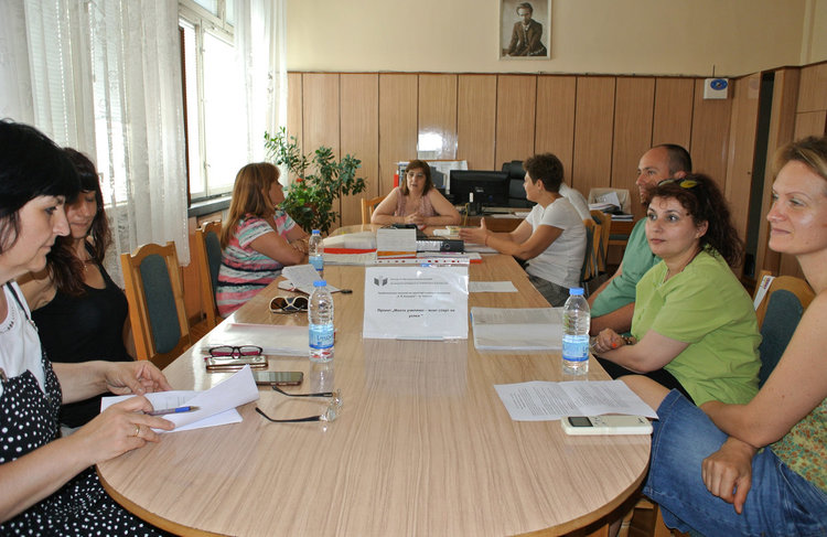 Екипът от ръководители в проекта