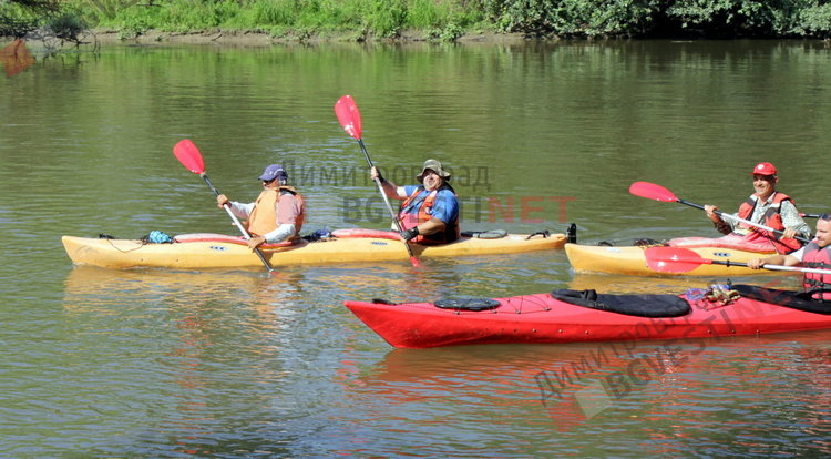 Гребци пътуват  по Марица от Димитровград до Свиленград