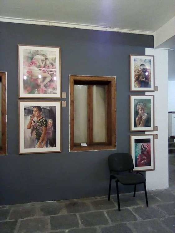 Хасковлийчета рисуваха с млади акварелисти в Европейската столица на културата