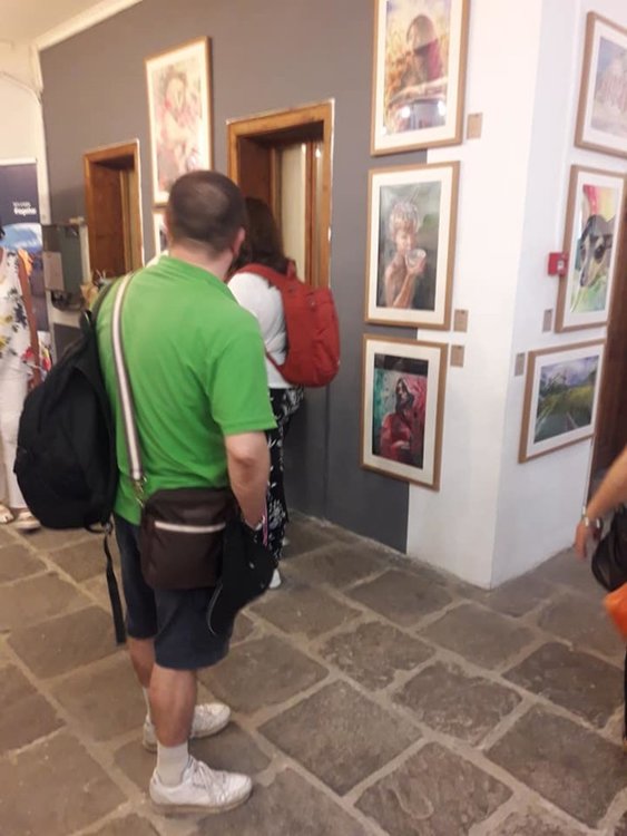 Хасковлийчета рисуваха с млади акварелисти в Европейската столица на културата