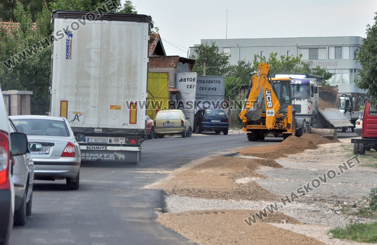 Околовръстното край Хасково отворено, но незавършено
