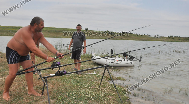 Хасковлия показа майсторски умения в улова на толстолоб от "Сивата вода"