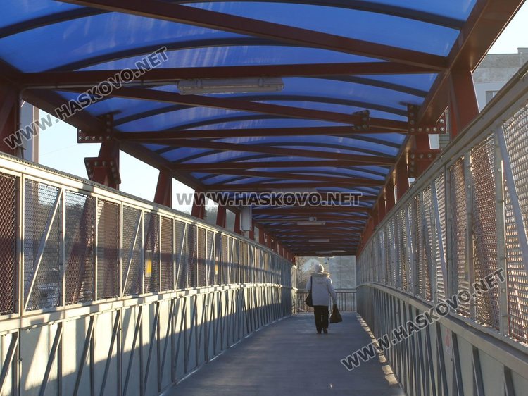 Спипаха хасковлия, нашарил със спрей пасарелката в Димитровград