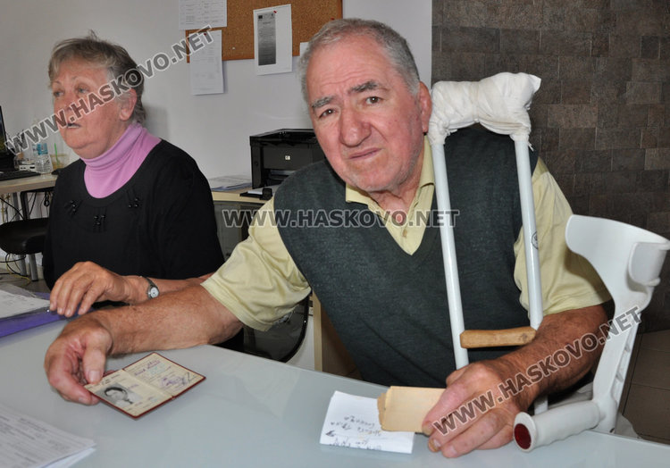 Юсуф Муратов и съпругата му Димитрийка