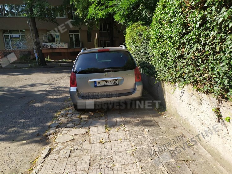 Въпрос с повишена трудност: Колко слаб трябва да бъде пешеходецът за да премине по тротоара?