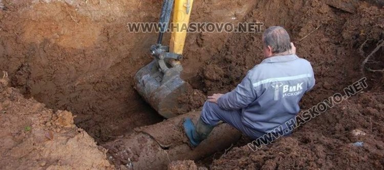 Авария в източната зона спира водата в Хасково
