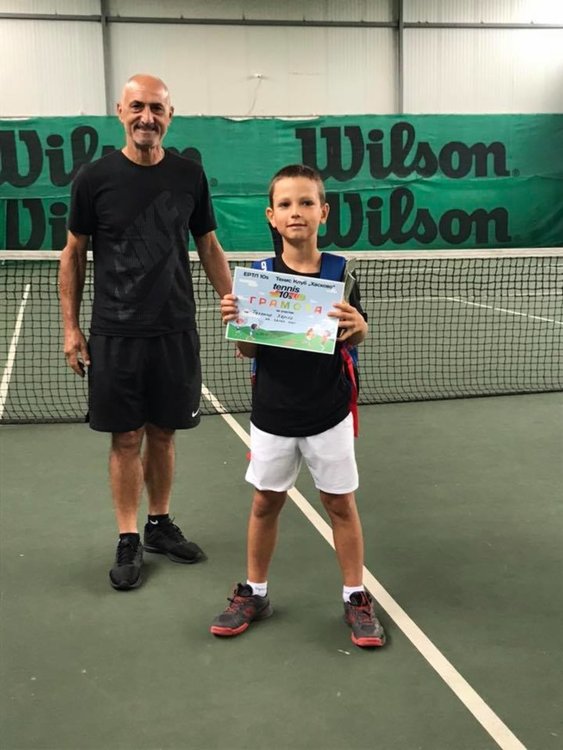 Тенис надежди от България и Русия в турнира на Единната руска тенис лига 10s