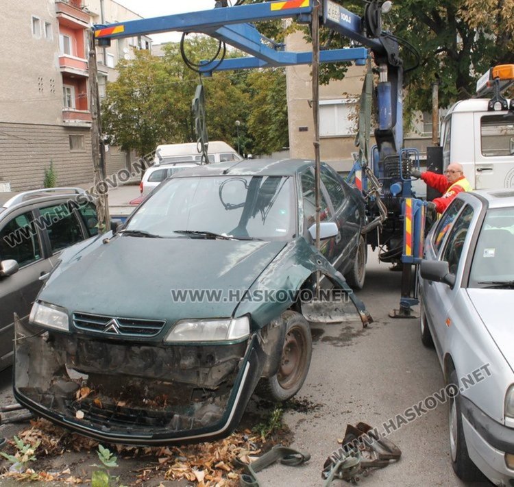 Първия репатриран автомобил по време на масовата акция 2017та година