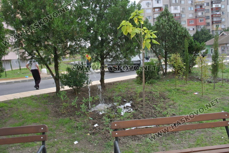 Окрадоха пръскачките от градинките в кв."Орфей"