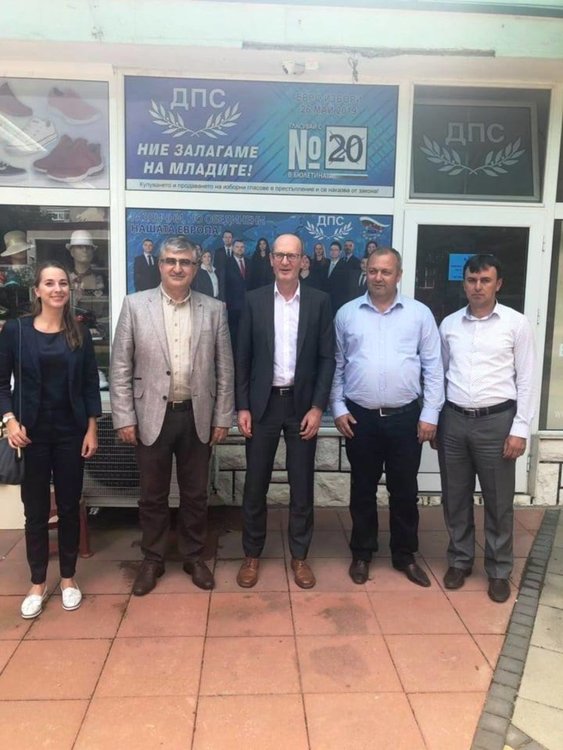 Областният лидер на ДПС Изет Шабан се срещна със зам.-посланика на Германия