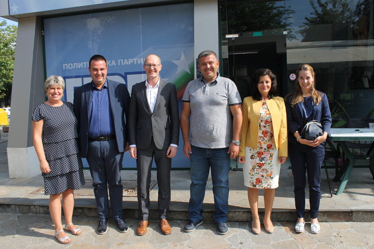 Германският посланик гостува на Никола Чанев