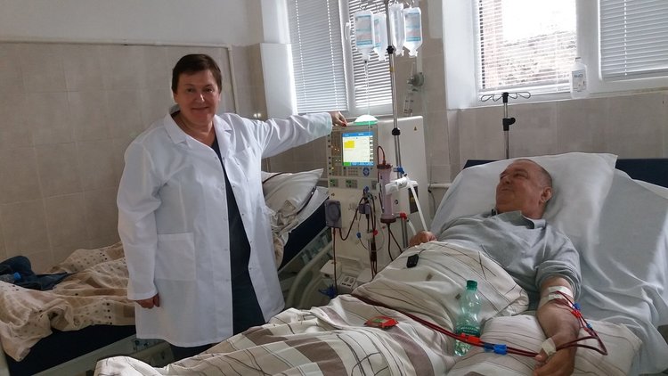 Началникът на отделението д-р Славка Бояджиева