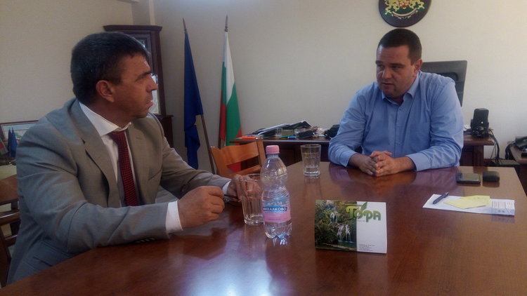 Никола Чанев прие старши комисар Атанас Илков, обсъждат взаимодействие