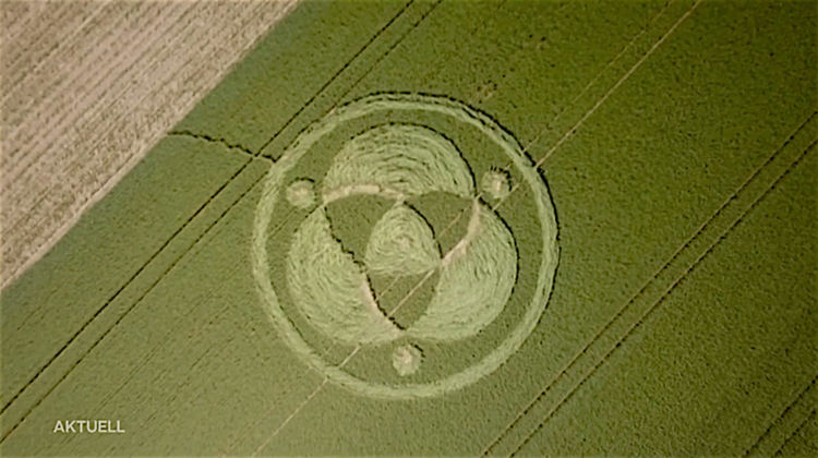 Специалисти виждат в този кръг знака за радиация (Швейцария)