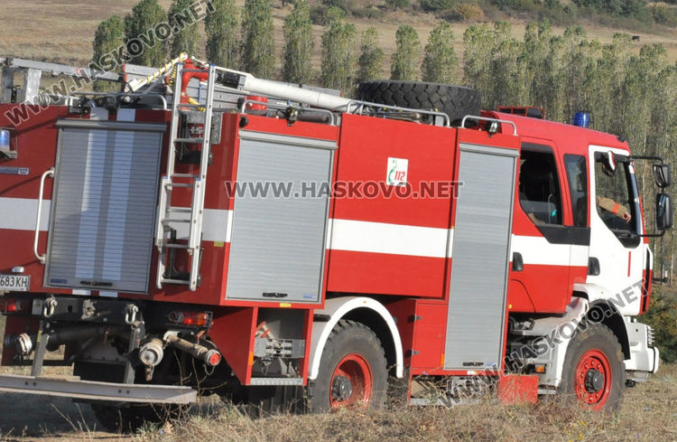 Горя вагон с амониева селитра до "Неохим"