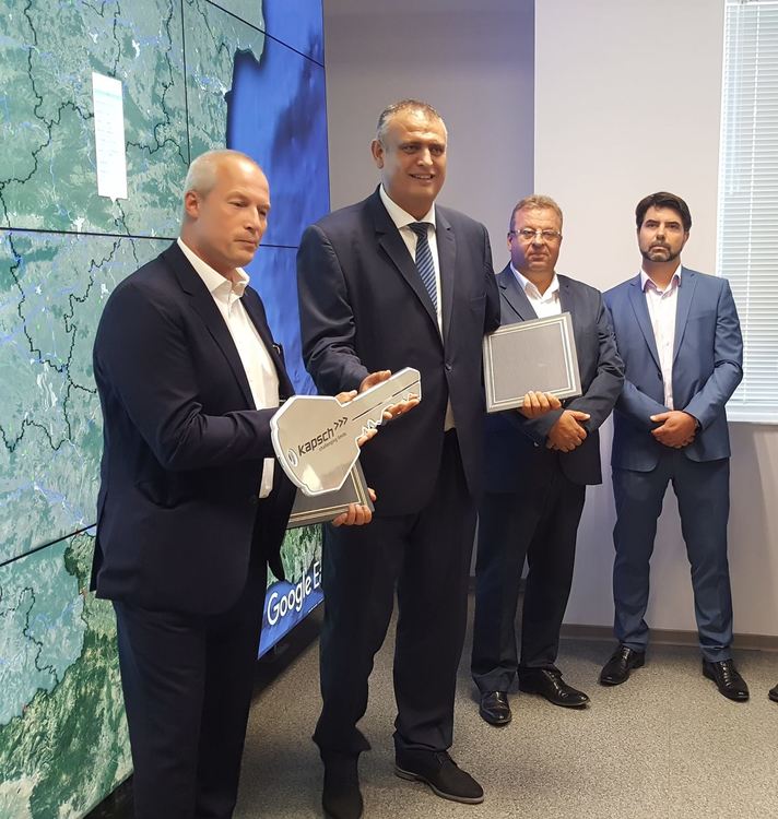 Предс. на АПИ Георги Терзийски прие символичния ключ на тол системата 