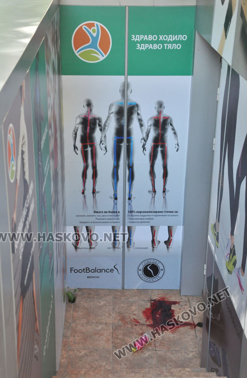 Вдигнаха труп на мъж от центъра на Хасково