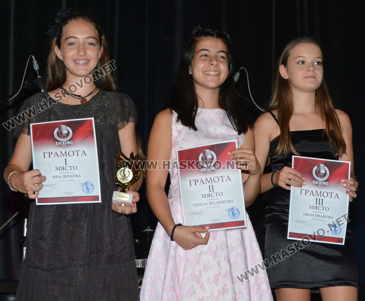 Дария Боева, Ива Димова и „Creep“ са №1 в Младежкия поп-рок фест в Хасково