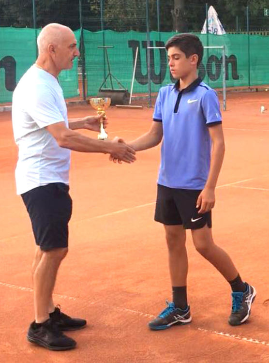 Адриано Дженев спечели титлата на Държавния турнир по тенис в Хасково