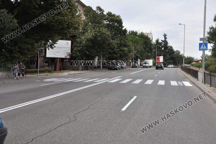 Маркировката на бул. "Стефан Стамболов" до ПМГ е отместена