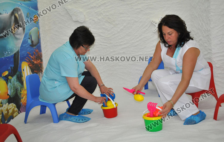 Първата солна стая в забавачка в Хасково ще посреща за профилактика по десет деца