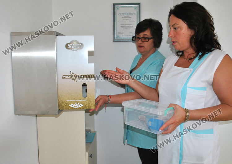 Първата солна стая в забавачка в Хасково ще посреща за профилактика по десет деца