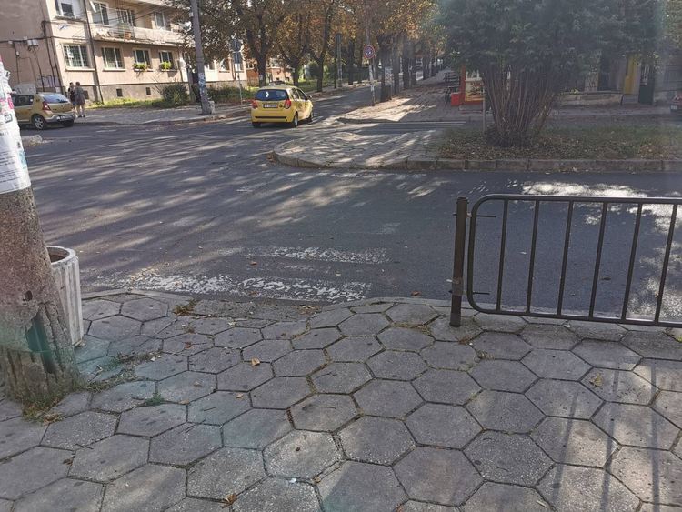 Младежите на ГЕРБ сигнализират: Маркировката на пешеходните пътеки при училищата е трудно различима