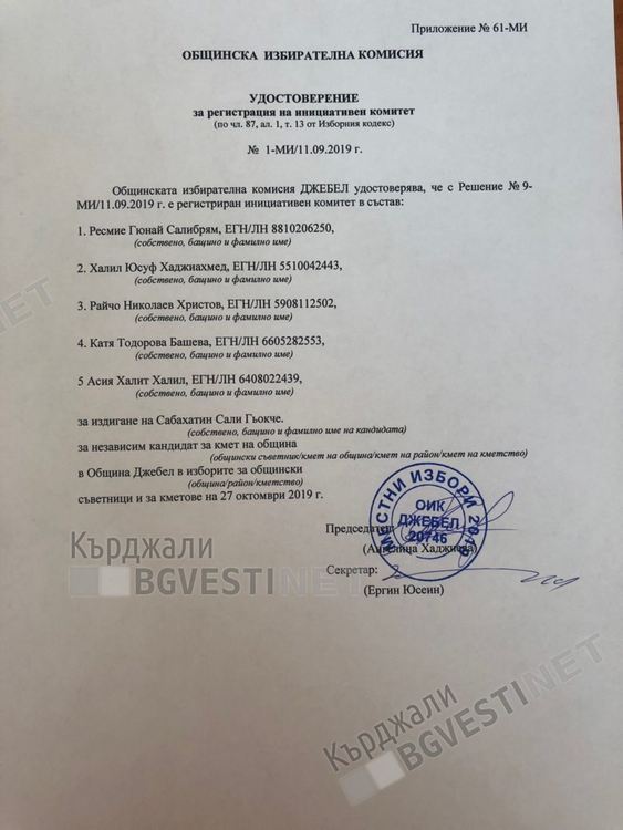 Удостоверението