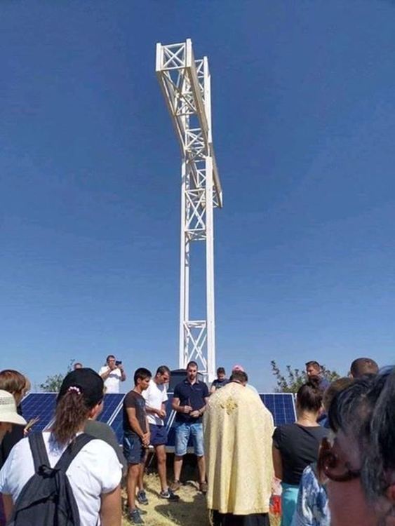 Железен кръст поставиха в „Хасара“ на Кръстовден