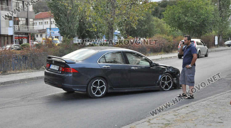 Водачът на Хондата