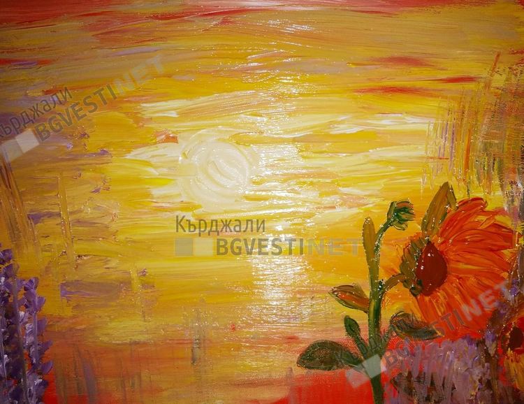 Кърджалийка рисува енергийни картини, дарбата ѝ се отключва след заболяване