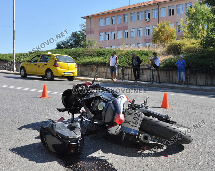 МВР: Катастрофата с пострадалия моторист е заради неспазване на дистанция
