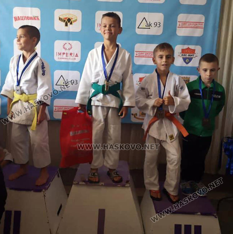 21 медала и отборна купа за хасковските джудисти от Международен турнир