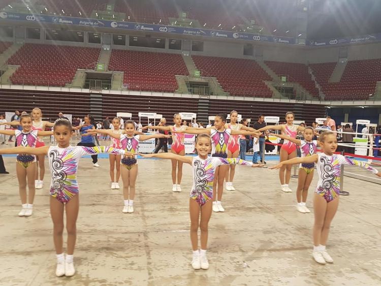 Хасковските надежди в аеробиката до министър Кралев на откриването на Европейска седмица на спорта