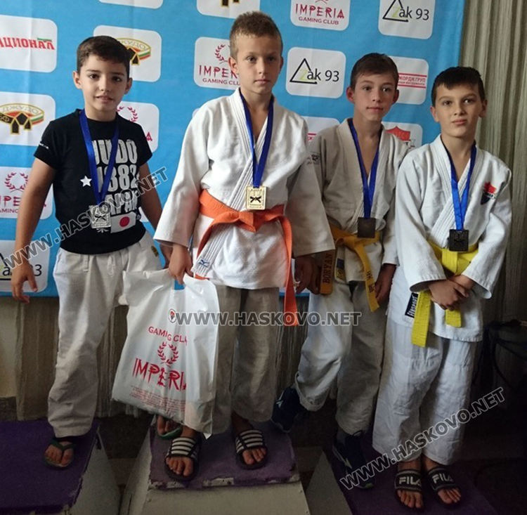 21 медала и отборна купа за хасковските джудисти от Международен турнир