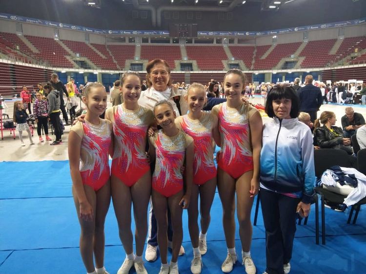 Хасковските надежди в аеробиката до министър Кралев на откриването на Европейска седмица на спорта