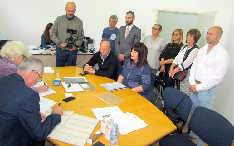 Своята листа и кандидат-кметове регистрираха от „Движение ЗАЕДНО за промяна“