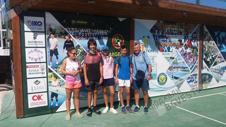 Силно представяне на тенисистите от Кърджали на авторитетен международен турнир на о.Родос