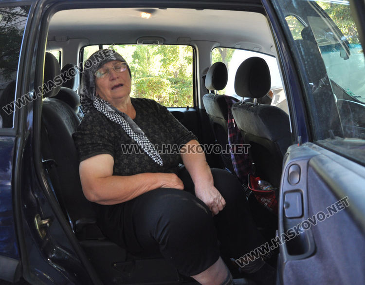 Съпругата на починалия мъж