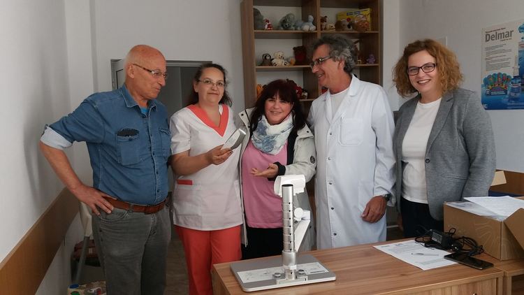 Дариха ценен апарат за намиране на вени за детското отделение в болницата в Смолян