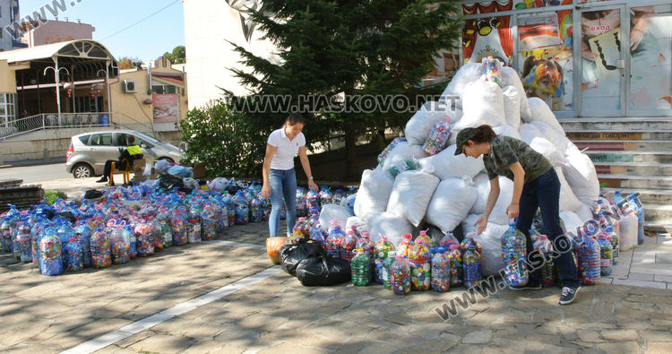 Хасково, Харманли и Симеоновград се включиха в кампанията &bdquo;Капачки за бъдеще&ldquo;