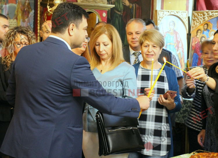 Откриване на предизборна кампания на ГЕРБ - водосвет