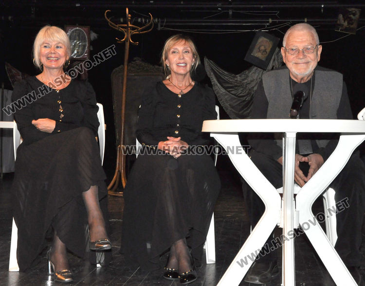 Недялко Йорданов се връща на Хасковска сцена след 45 години с Ирен Кривошиева и Роси Русева