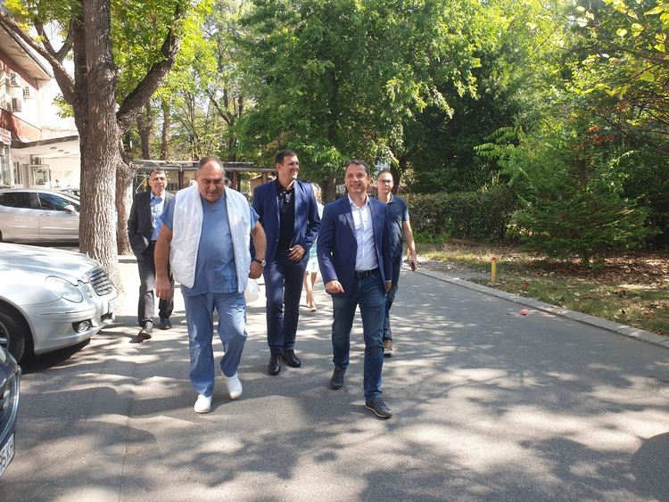 Модернизирането на областната болница обсъдиха Станислав Дечев и ръководството на МБАЛ Хасково  