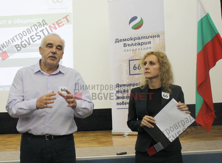 Иван Ванчев - кандидат за общински съветник на коалиция „Демократична България - обединение“