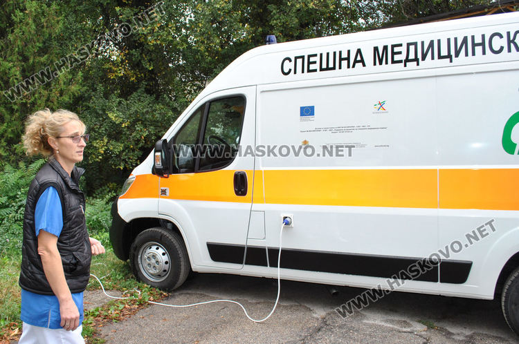 Нова високопроходима линейка пристигна в Хасково