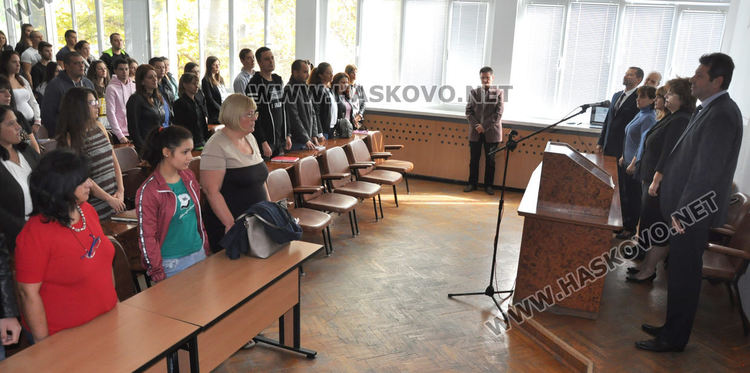 Рекорден брой първокурсници в УНСС в Хасково