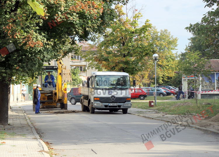 Затвориха за движение част от ул. „Груди Кирков“ в Димитровград