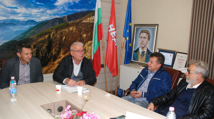 Драгомир Андонов с идеи за реконструкция на индустриалната зона и развитие на бизнеса в Хасково