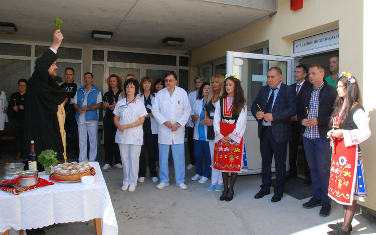 Д-р Гелов: Ремонтът на Отделението по хемодиализа се случи благодарение на Станислав Дечев и Делян Добрев